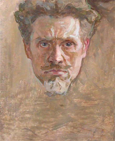 Image - Ivan Trush: Self-portrait.
